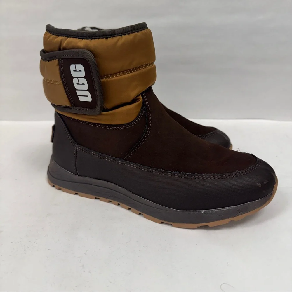 UGG Toty Weather Waterproof Boots Big Kids‎ Size 3 Brown